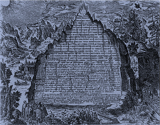 THE EMERALD TABLET ~ Source: Alchemy and Mysticism from The Hermetic Museum Author: Heinrich Khunrath Work: Amhitheatrum sapientae aeternae Date: 1606. This work is over 400 years old, in the public domain.