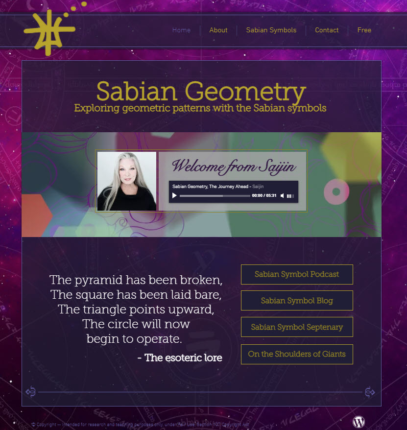Sabian Geometry